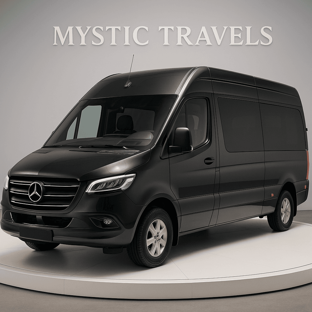 Mercedes-Benz Sprinter · 8 pax — black